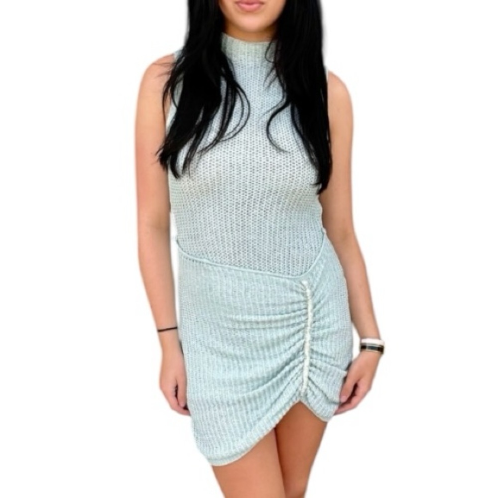 **NWT** Torn by Ronny Kobo Kate Dress - Size L, Pale Aqua